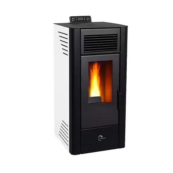 Poêle à granulés air Anita 11,6 kW Blanc Sannover – Image 2