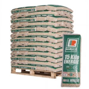 Pellet VAN ROJE – Palette de 65 Sacs de 15 KG