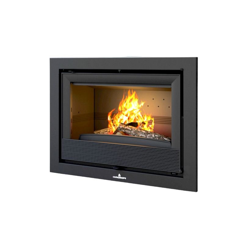 Insert à bois ventilé canalisable – BRONPI Paris 55 9.5 kW – Image 4