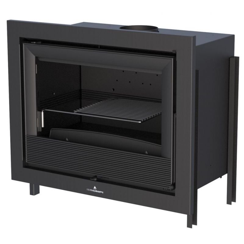 Insert à bois ventilé canalisable – BRONPI Paris 70 12 kW – Image 2