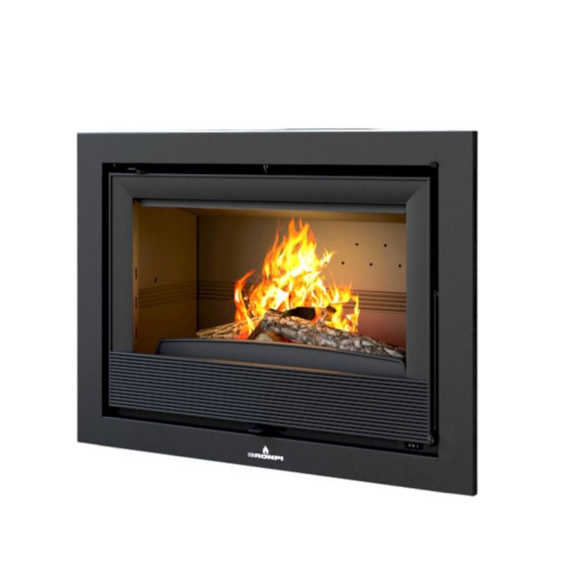 Insert à bois ventilé canalisable – BRONPI Paris 70 12 kW – Image 3