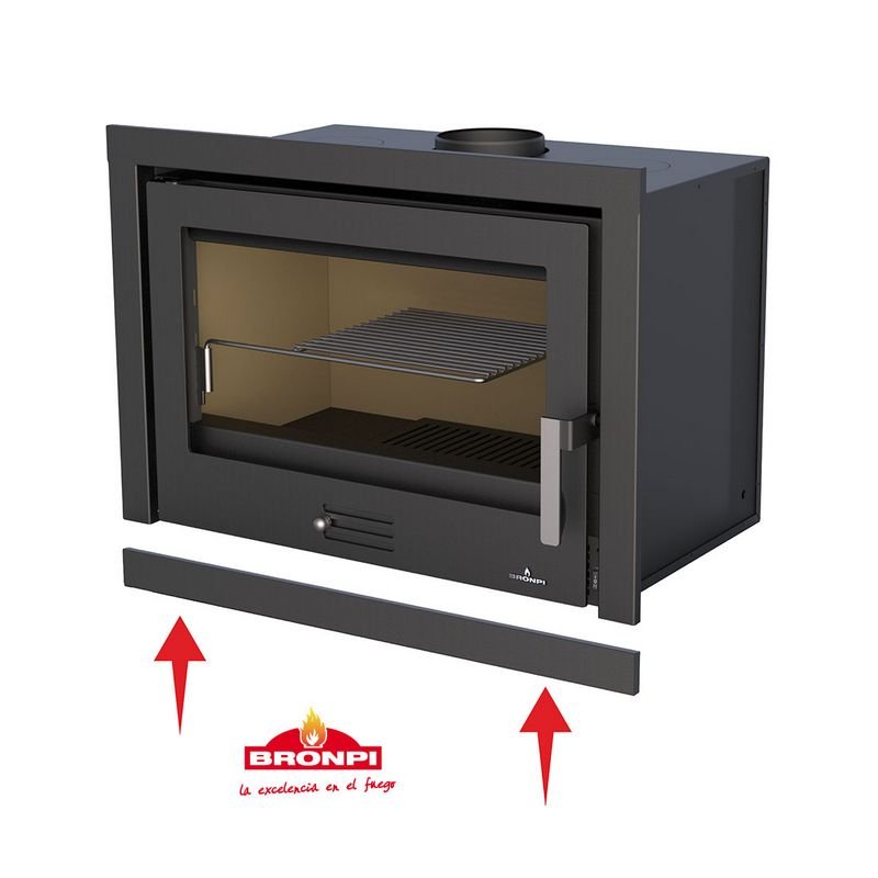 Insert à bois ventilé canalisable – BRONPI Rioja 13 kW – Image 6